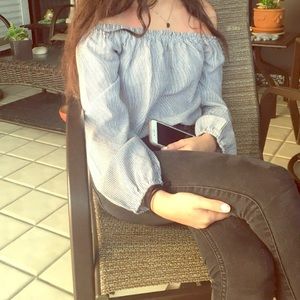 Off the shoulder top